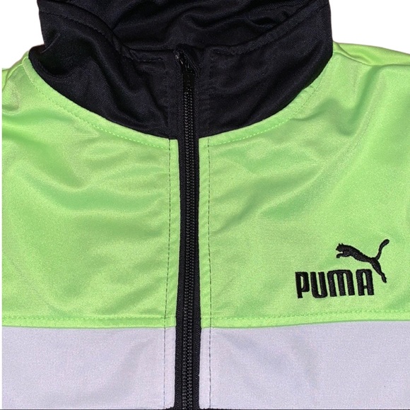 PUMA Boys Long Sleeve Sport Track Top Jacket - Picture 4 of 5